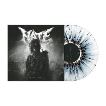 HATE Rugia LP WHITE/BLACK "BURST" [VINYL 12"]  uszkodzony róg - patrz zdjęcia!